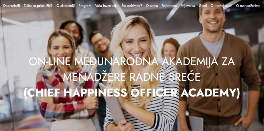 On-line akademija za menadžere radne sreće