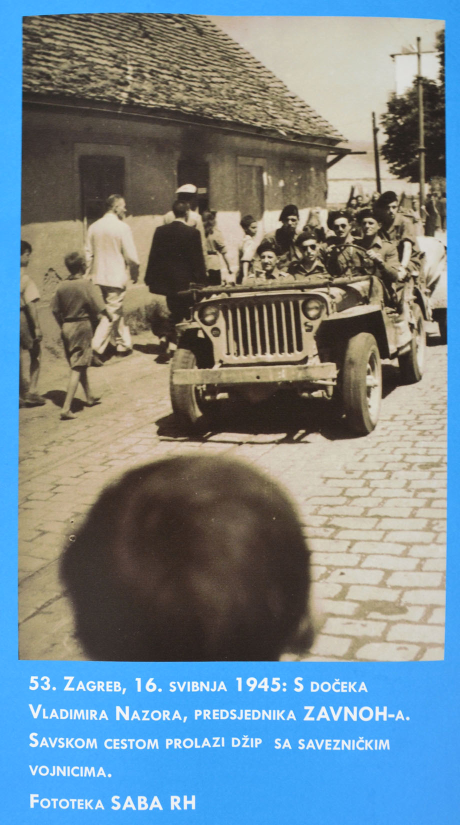 Doček Nazora, Zagreb