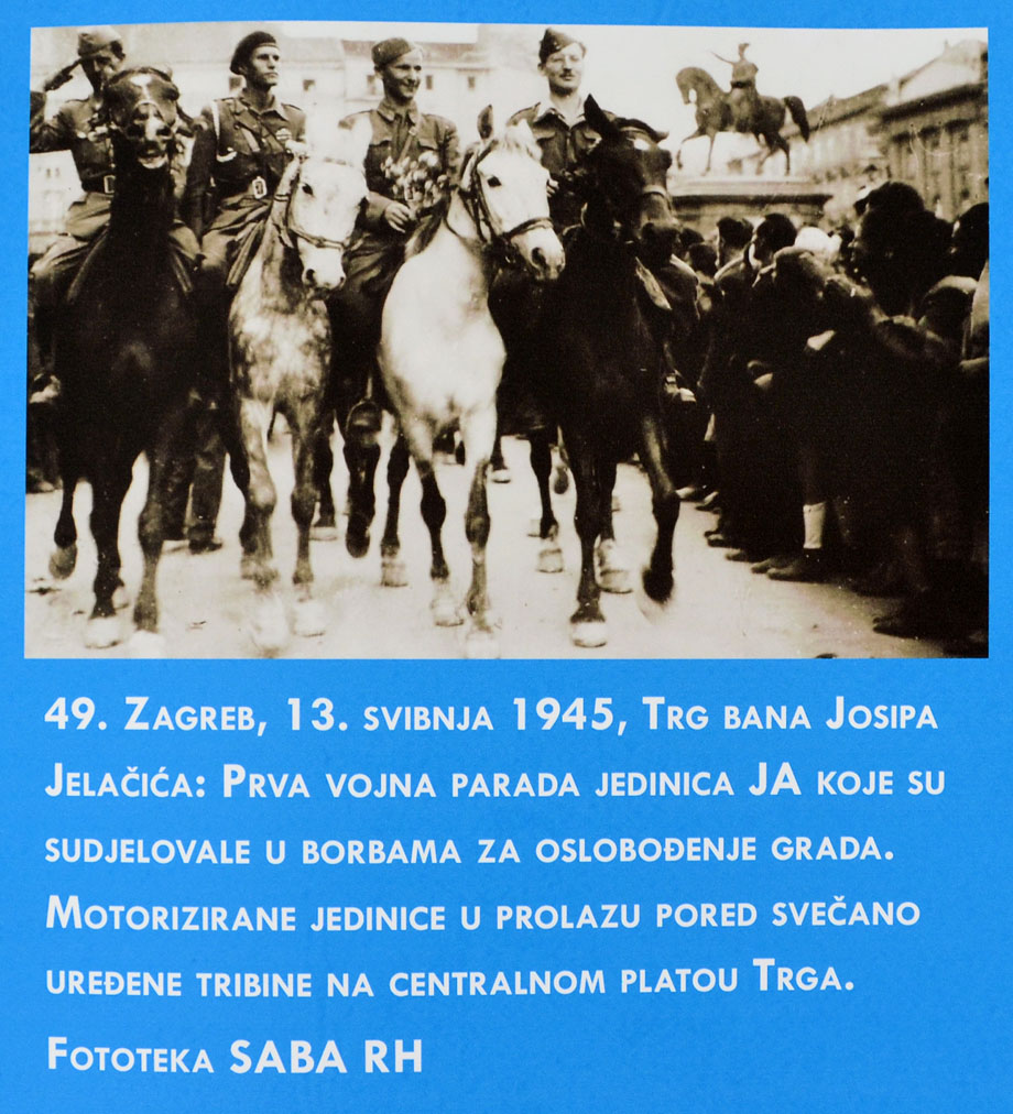 Vojna parada, Zagreb