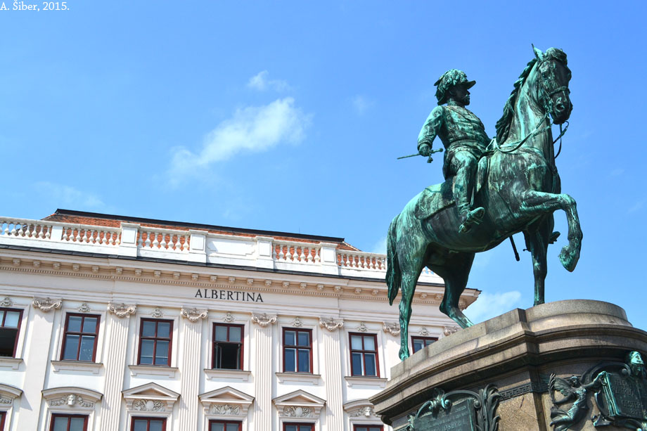 Albertina, konjanik