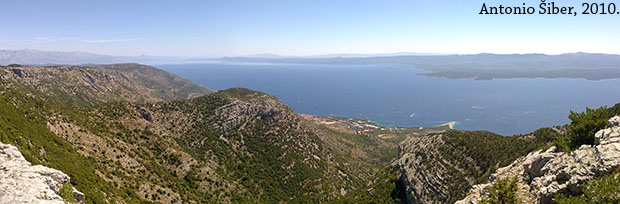 Panoramski pogled s Vidove gore