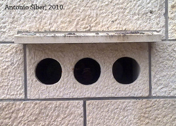 Pučišća ventilacijski otvor