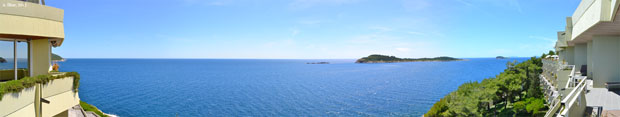 panorama, terasa hotela Croatia