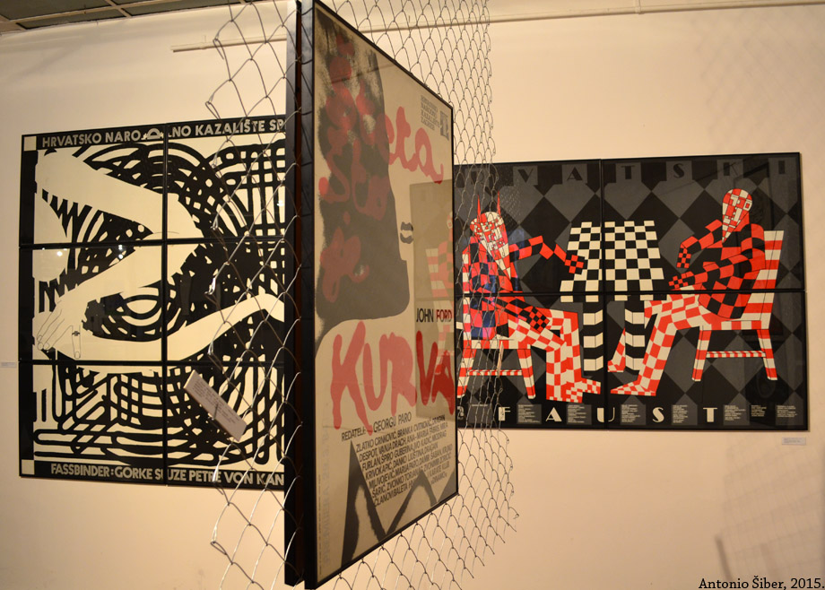 Osamdesete. Kazališni plakati.