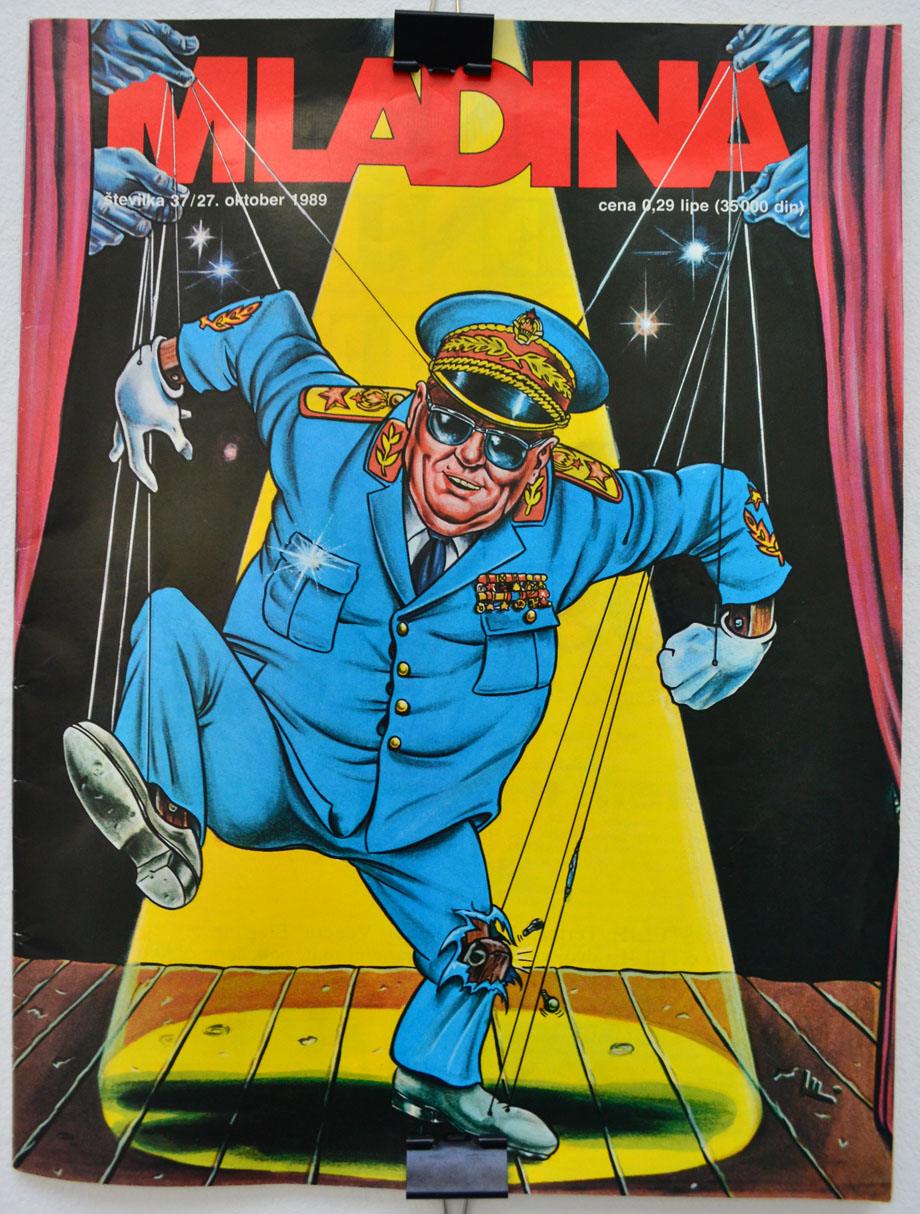 Tito, naslovnica, Mladina