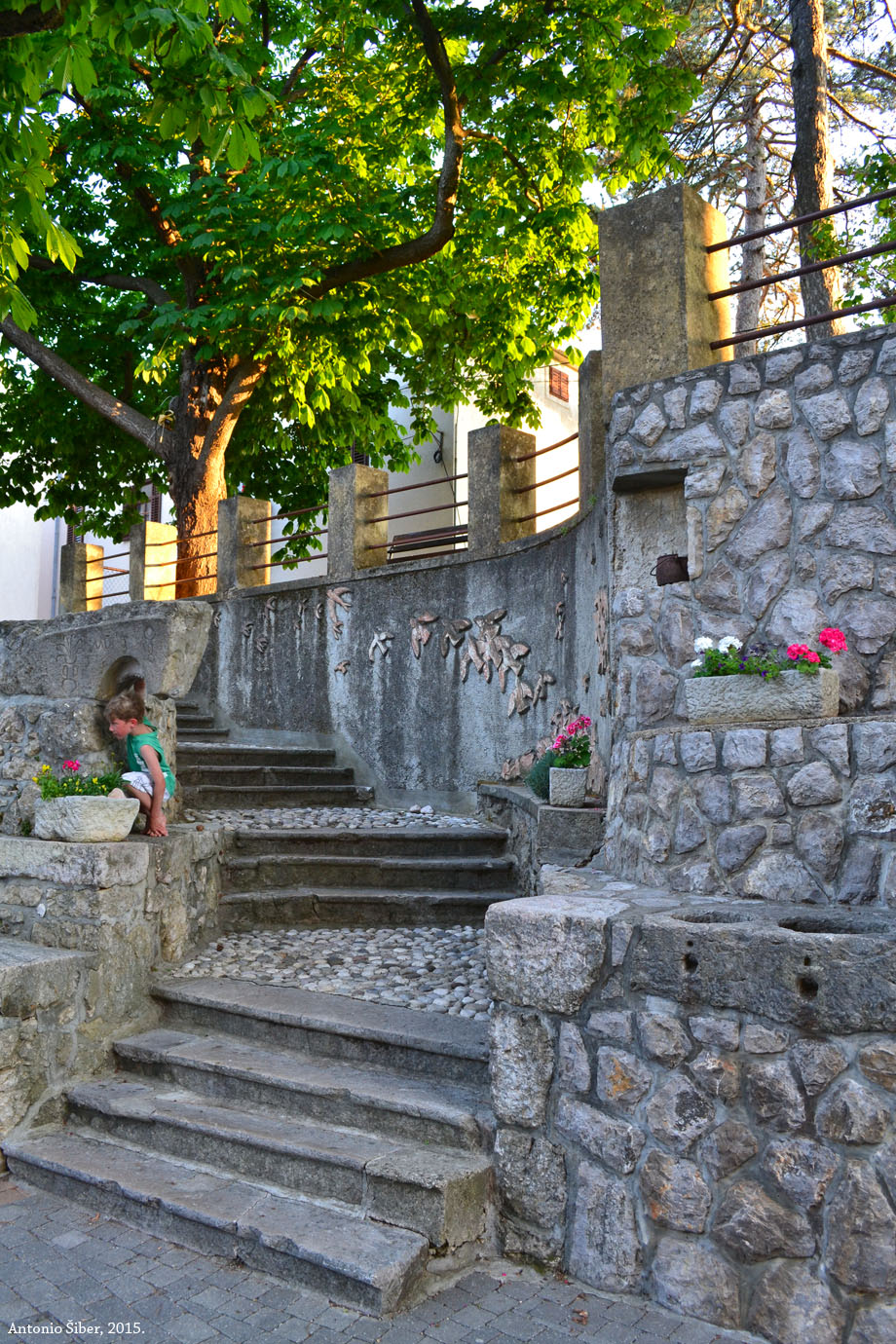 Dobrinj. Park.
