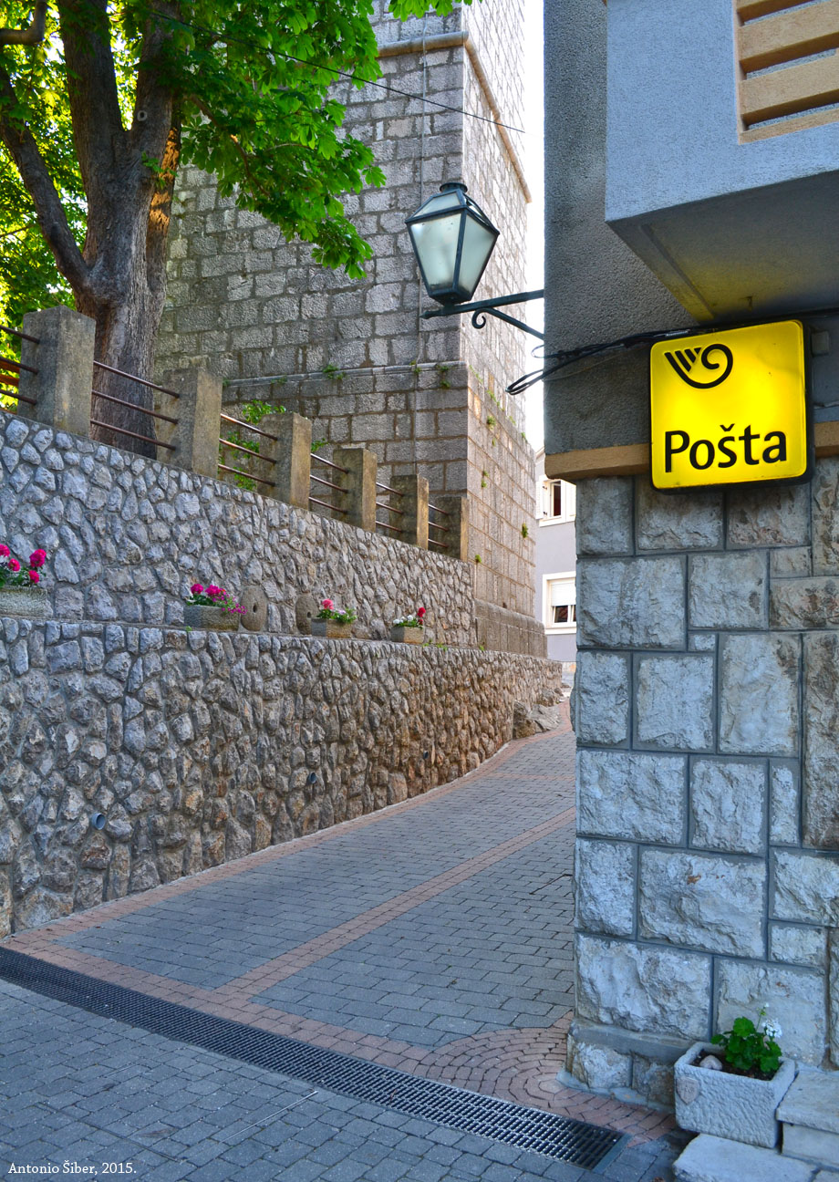 Dobrinj. Pošta.