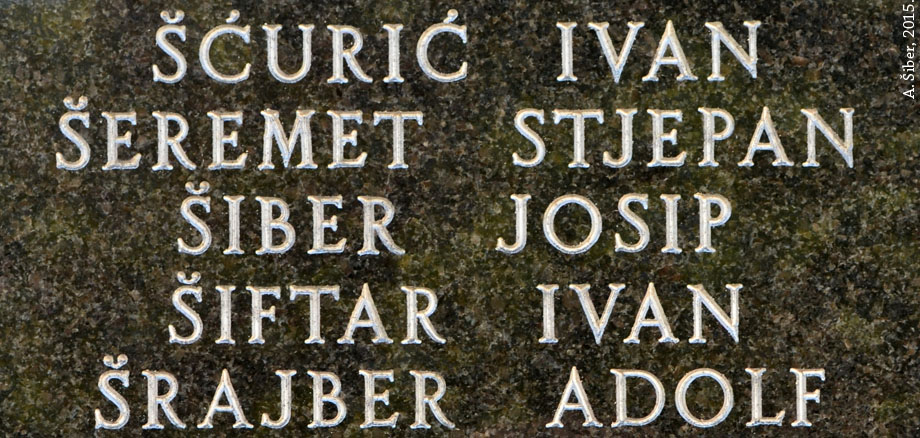 Josip Šiber, spomen-ploča