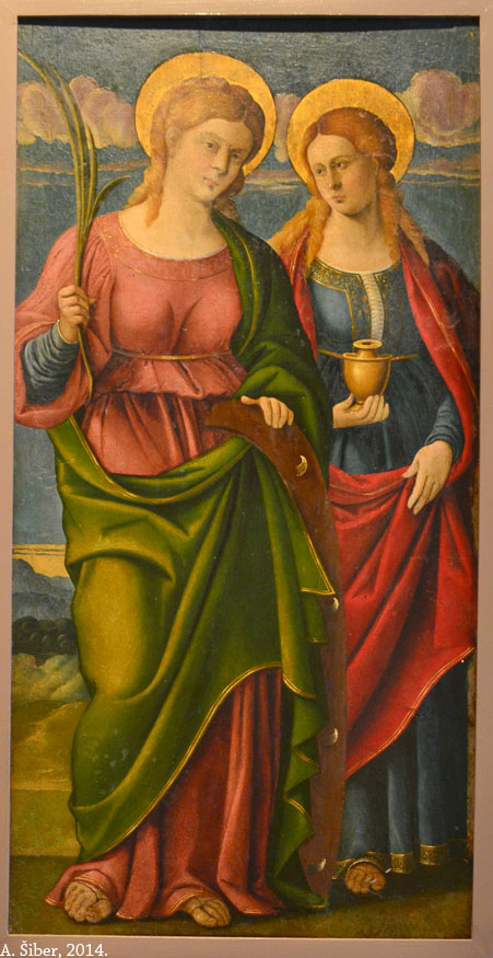 Košljun, muzej, Katarina i Magdalena