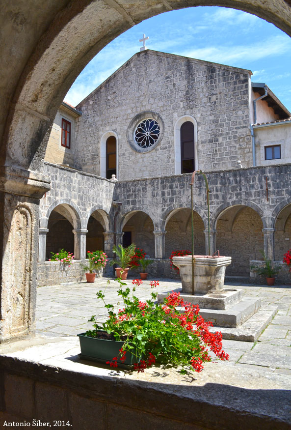 Košljun, klauster
