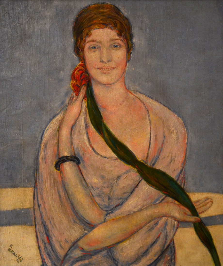 France Kralj, Portret umjetnikove žene