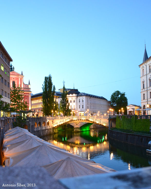Tromostovje, predvečerje