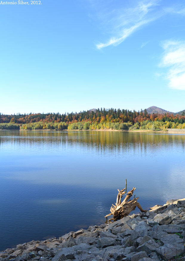 Fužine, jezero Lepenica