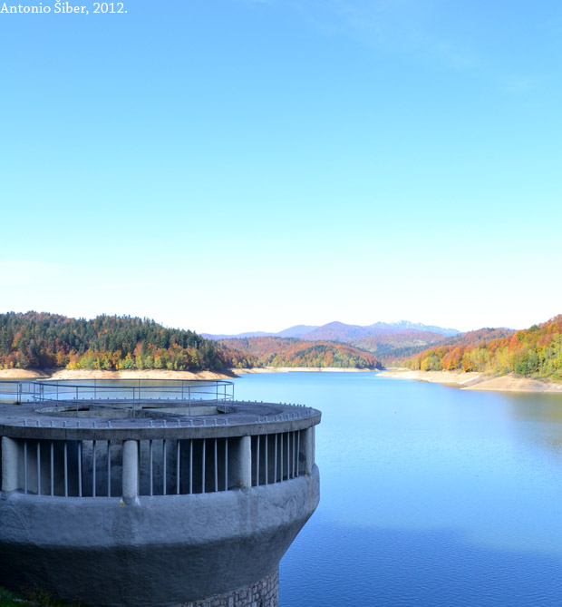 Lokvarsko jezero, objekt HEPa, HE