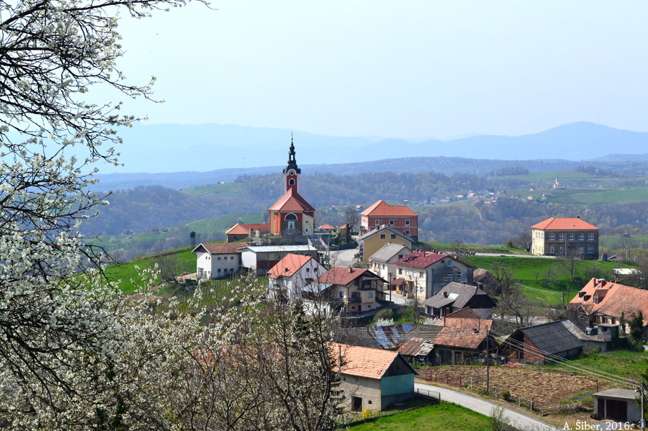 Vivodina, pogled s brega