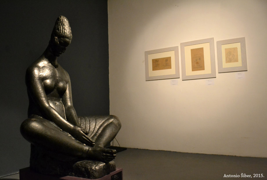 Izložba, Meštrović, Gliptoteka HAZU