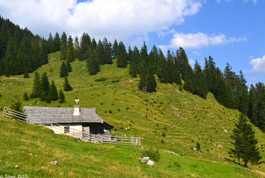 Kofce. Pastirska kuća.