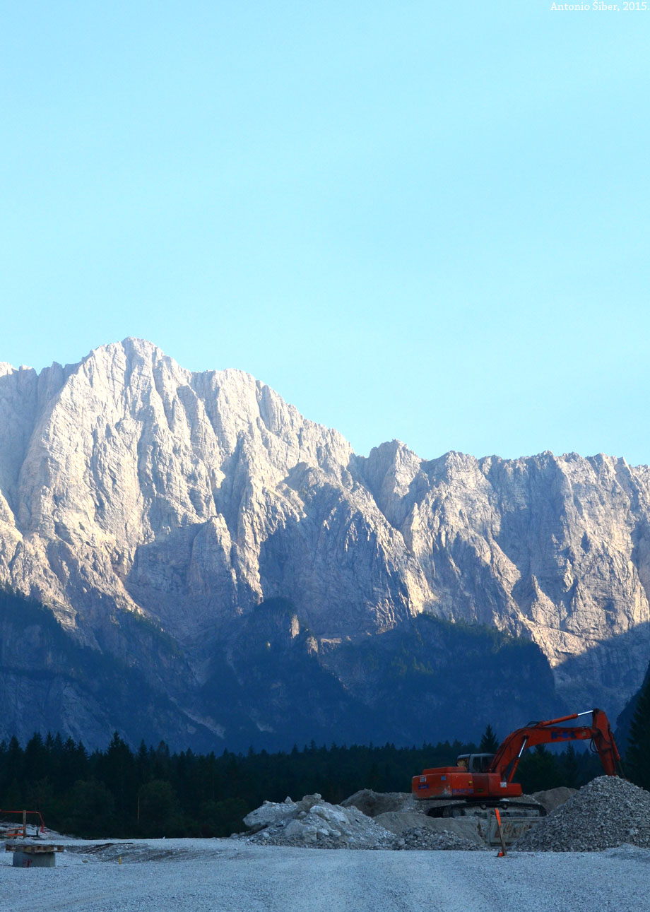 Dolina Planica. Bager.