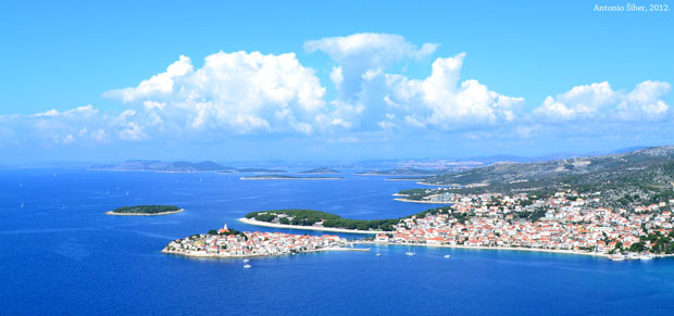 Primošten, pogled s Kremika