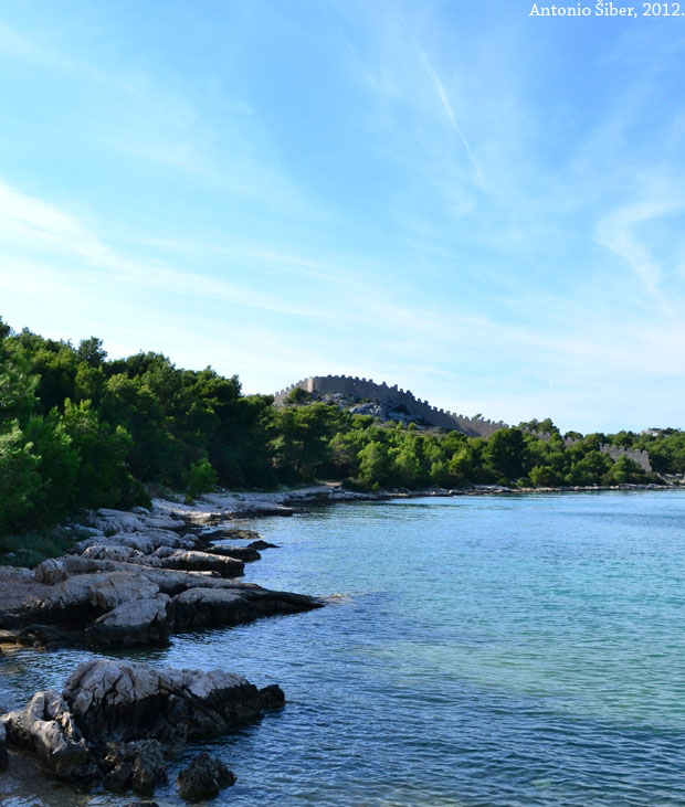 zidine, Rt Oštrica, Galeščica