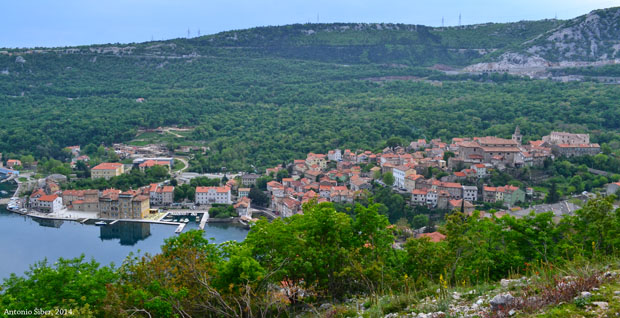 Kastav, panorama