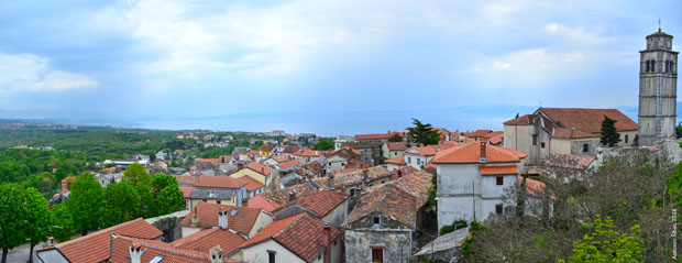 Kastav, panorama