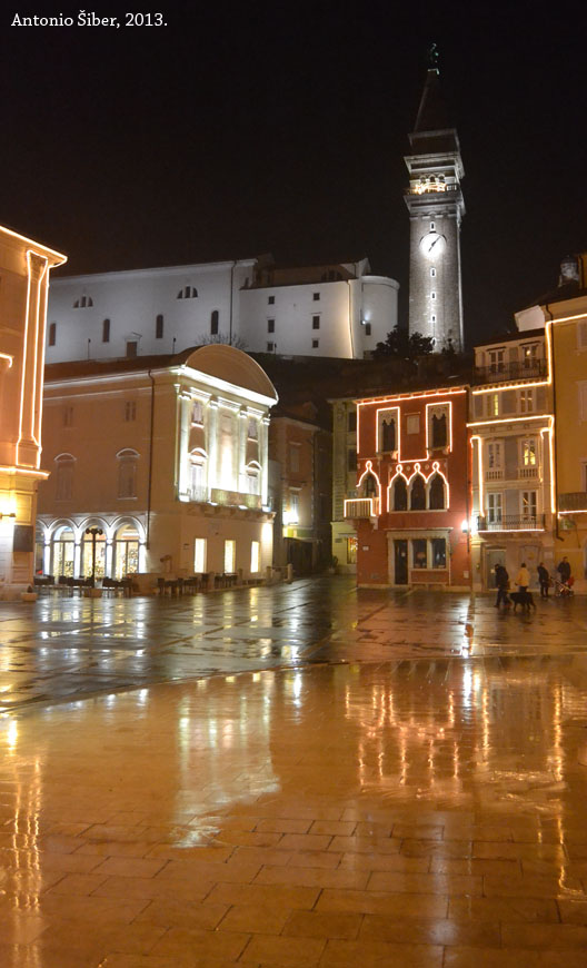 Tartinijev trg, Piran.