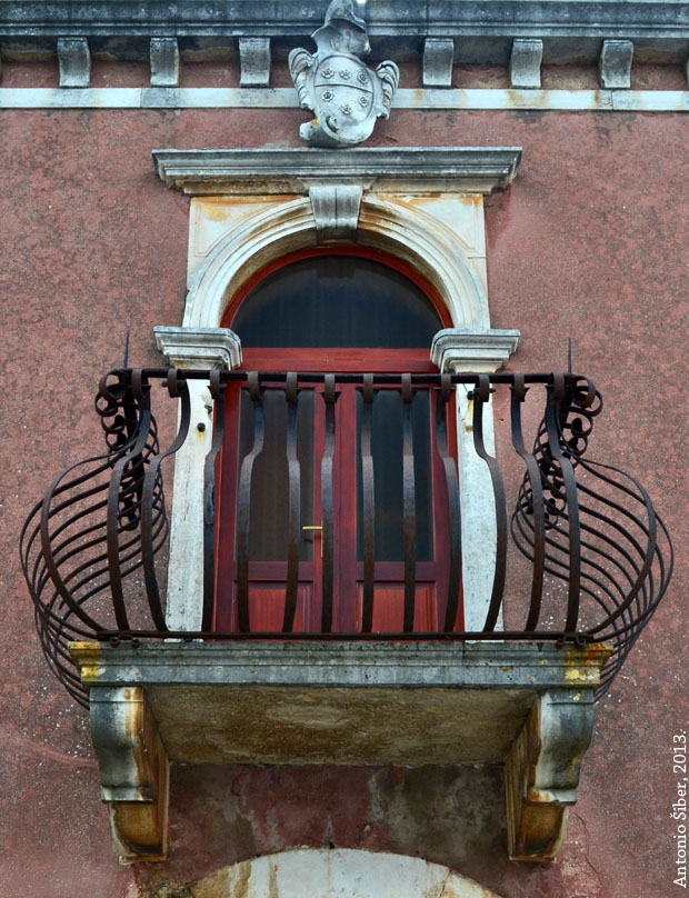 Barban, balkon