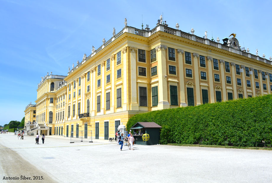 Dvorac. Schonbrun. Beč.