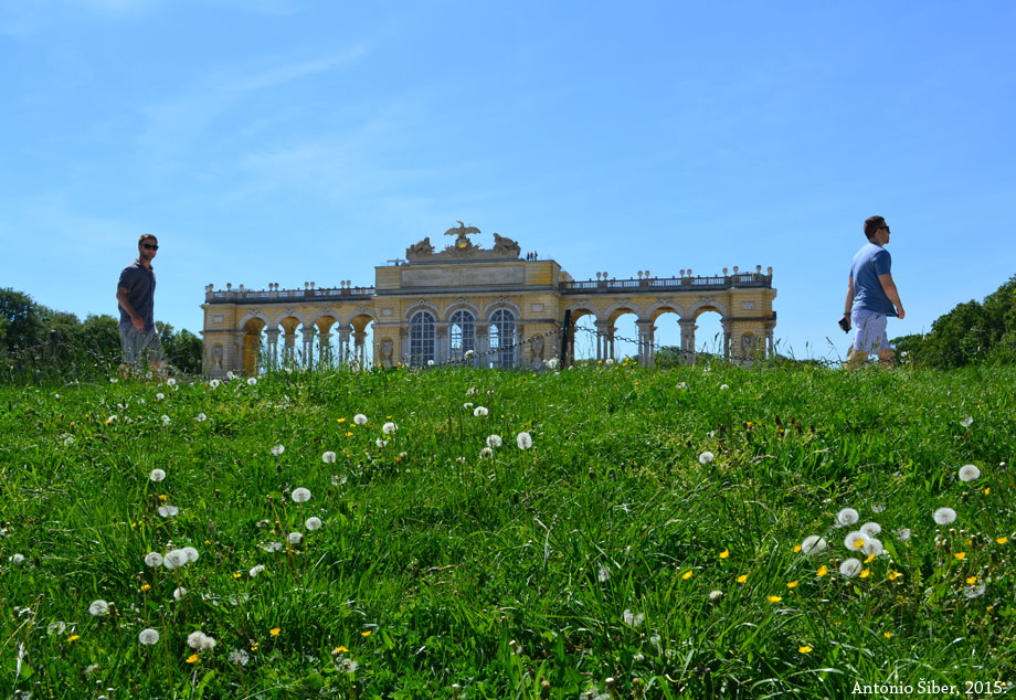 Dvorac. Schonbrun. Beč.