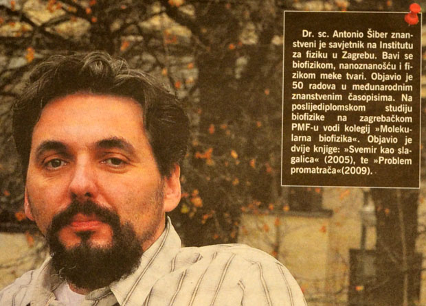 Šiber, fotka, Novi list