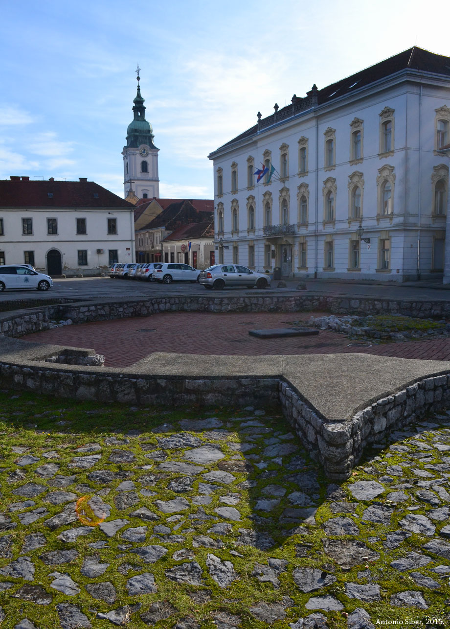 Karlovac, temelji kapelice