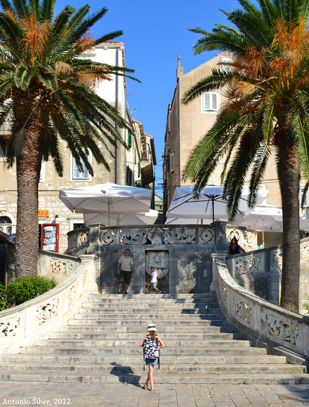 Korčula stepenište