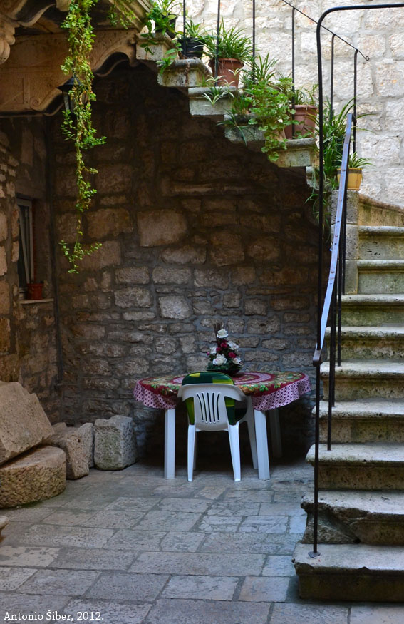 Korčula dvorište