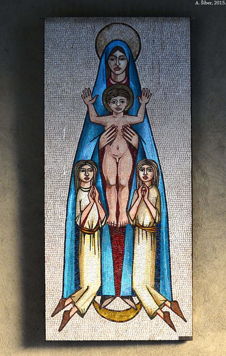 San Daniele. Mozaik.