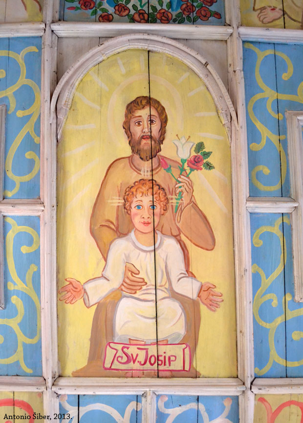 slika sv. Josipa, crkva Majke Božje od Krasna