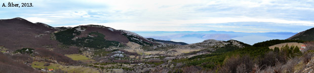 panorama, Oltari iznad Senja