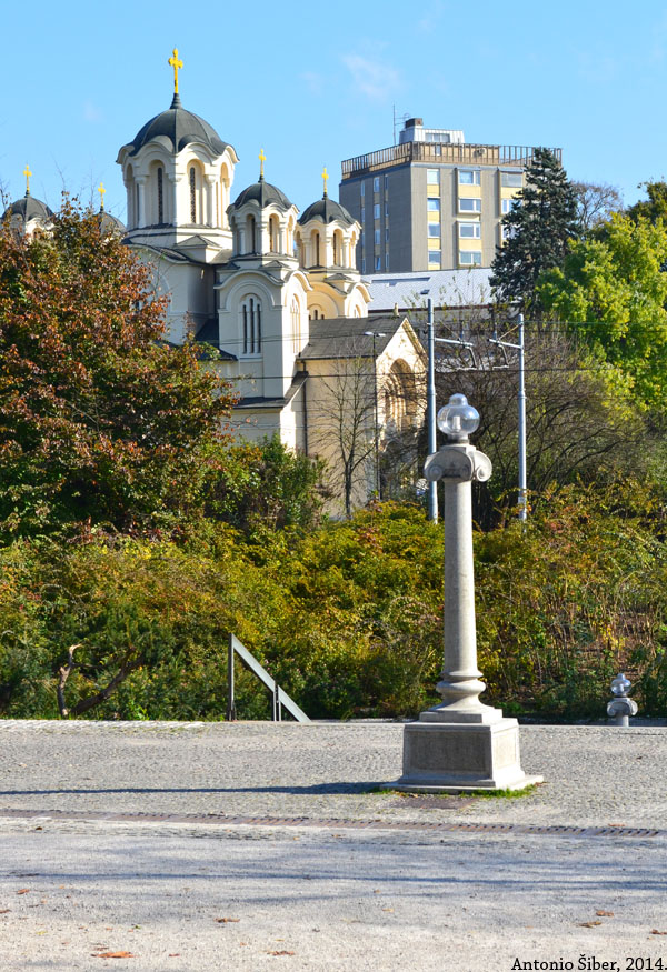 Pogled na Ljubljanu iz Tivolija