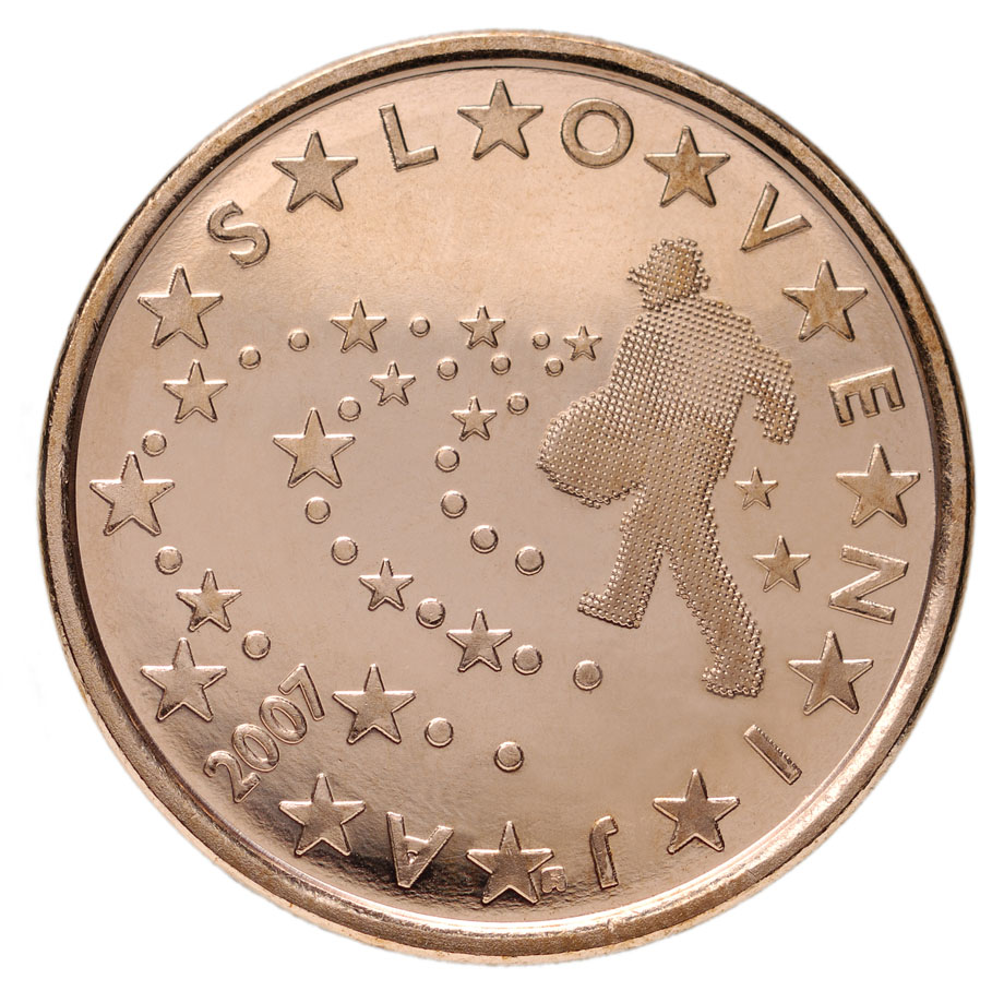 Sejalec, 5 euro-centa, Ivan Grohar
