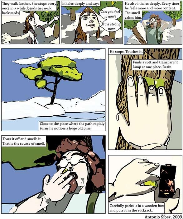 strip, comic, on, ona, žena, muškarac