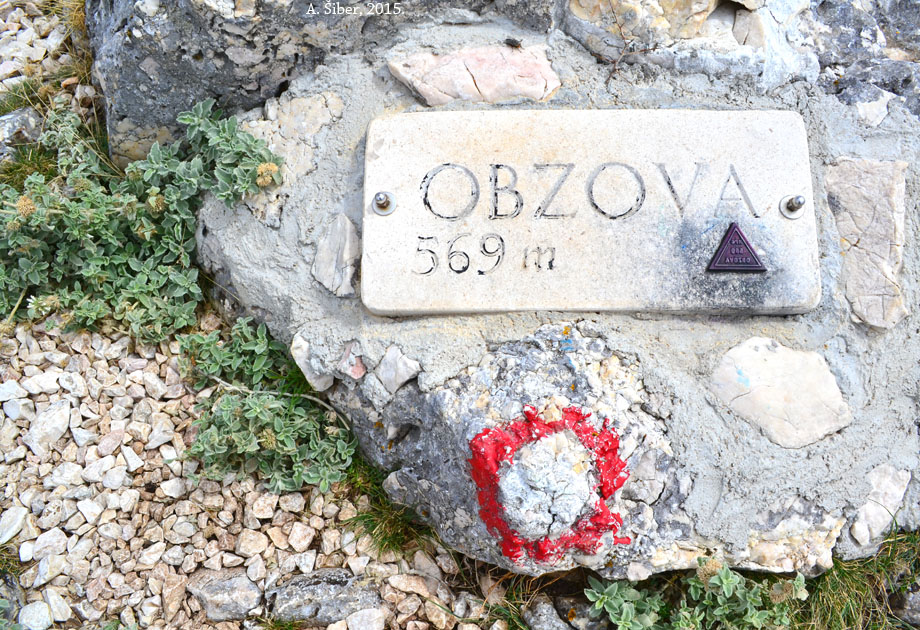 Obzovo, oznaka