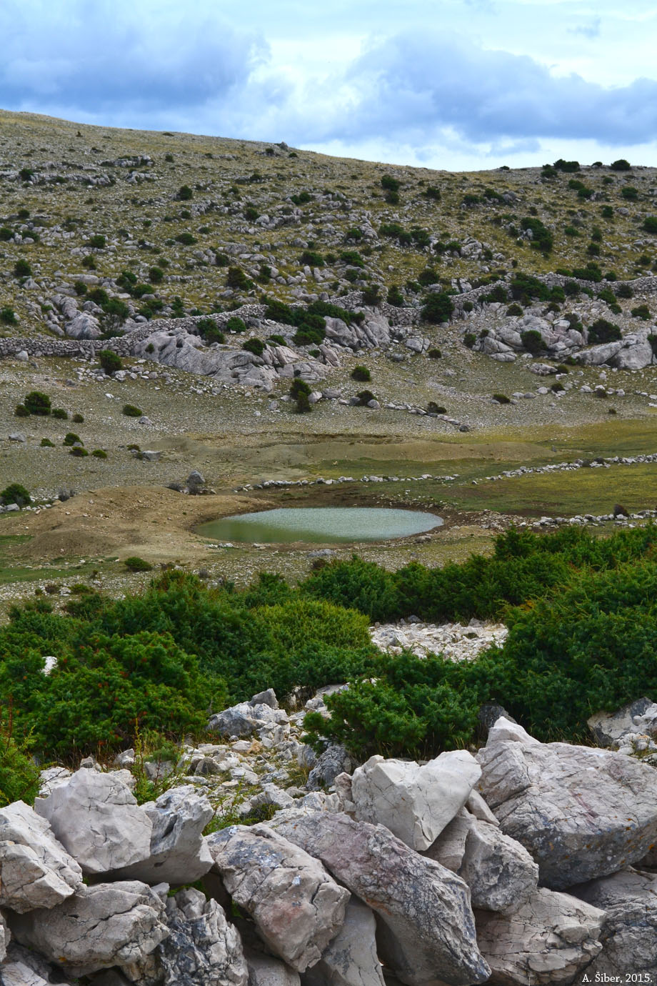 Obzovo, lokva