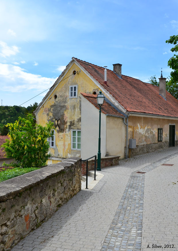 Varaždinske Toplice. Najstarija kuća.