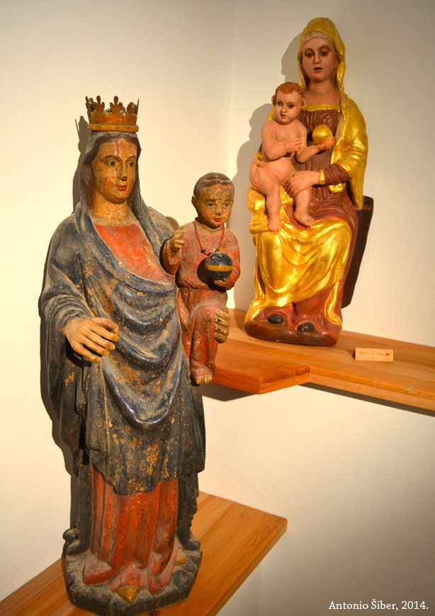 Vrbnik, Marija i Isus, drvo