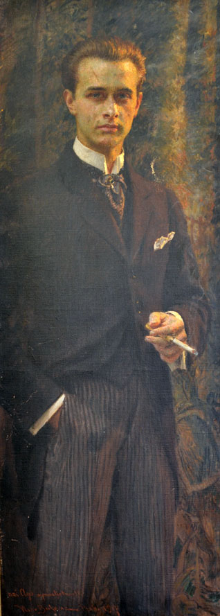 portret sina, Vlaho Bukovac