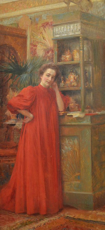 žena, Vlaho Bukovac