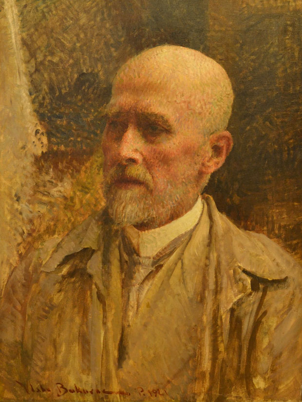 kasni autoportret, Vlaho Bukovac