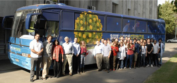 Autobus, Čile, znanost, virus