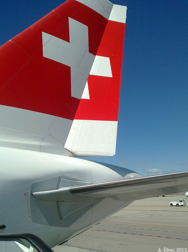 Swiss zrakoplov, rep