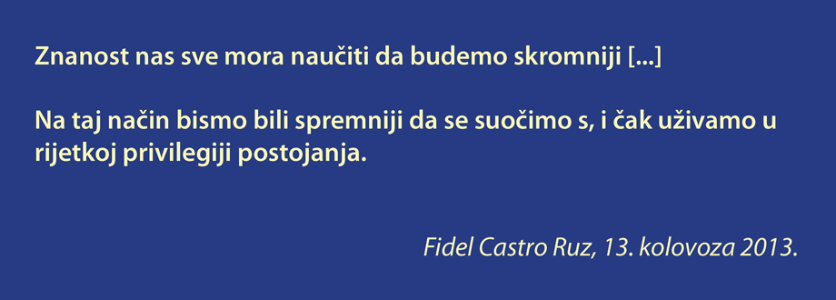 Fidel o znanosti
